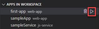 Run app on webOS Studio